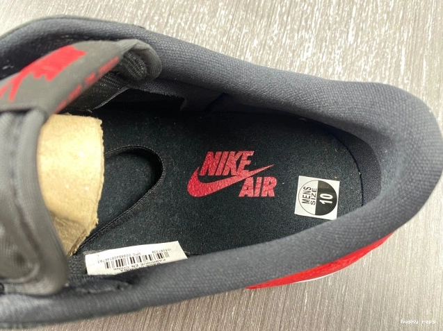Rep Husky Retro Air Bred Jordan 1 705329-001 Low 0709